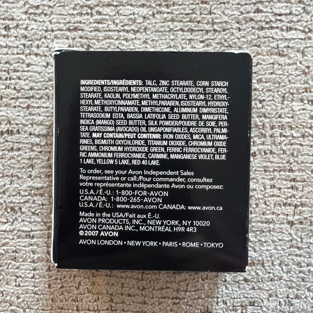 Avon True Color Eyeshadow Single Ombre Olive E503 Green Makeup Compact New